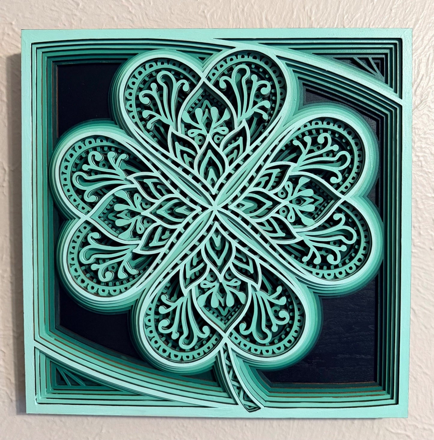 430 7 Layer Clover Hand Finished - Create Marketplace
