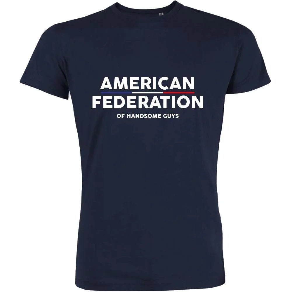 American Federation Of Handsome Guys Men's Organic Tee - Create Marketplace
