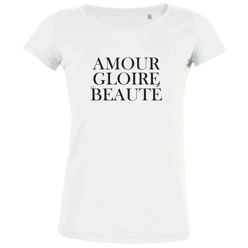 Amour Gloire et Beauté Women's Organic Tee - Create Marketplace