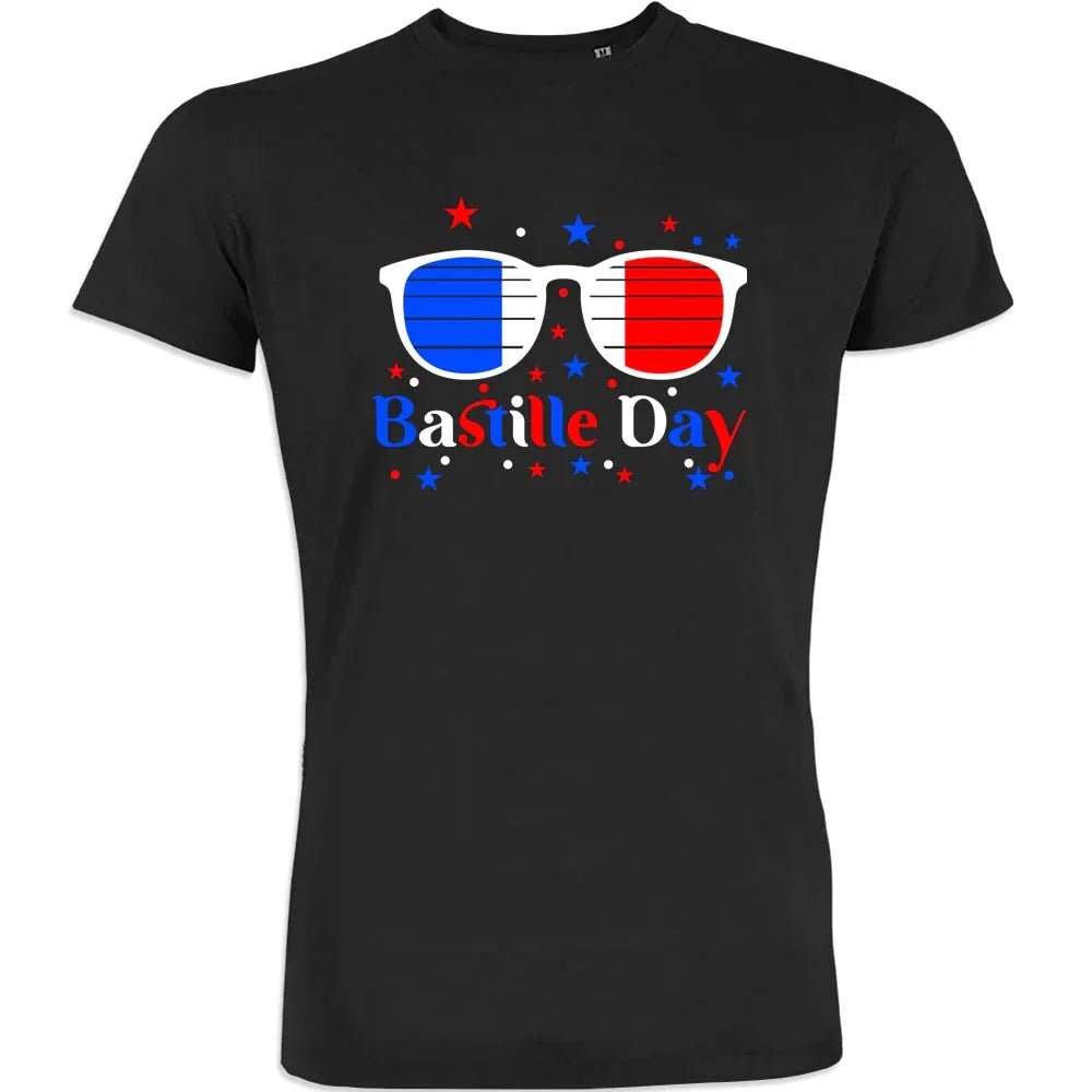 Bastille Day Men's Organic Cotton Tee - Create Marketplace