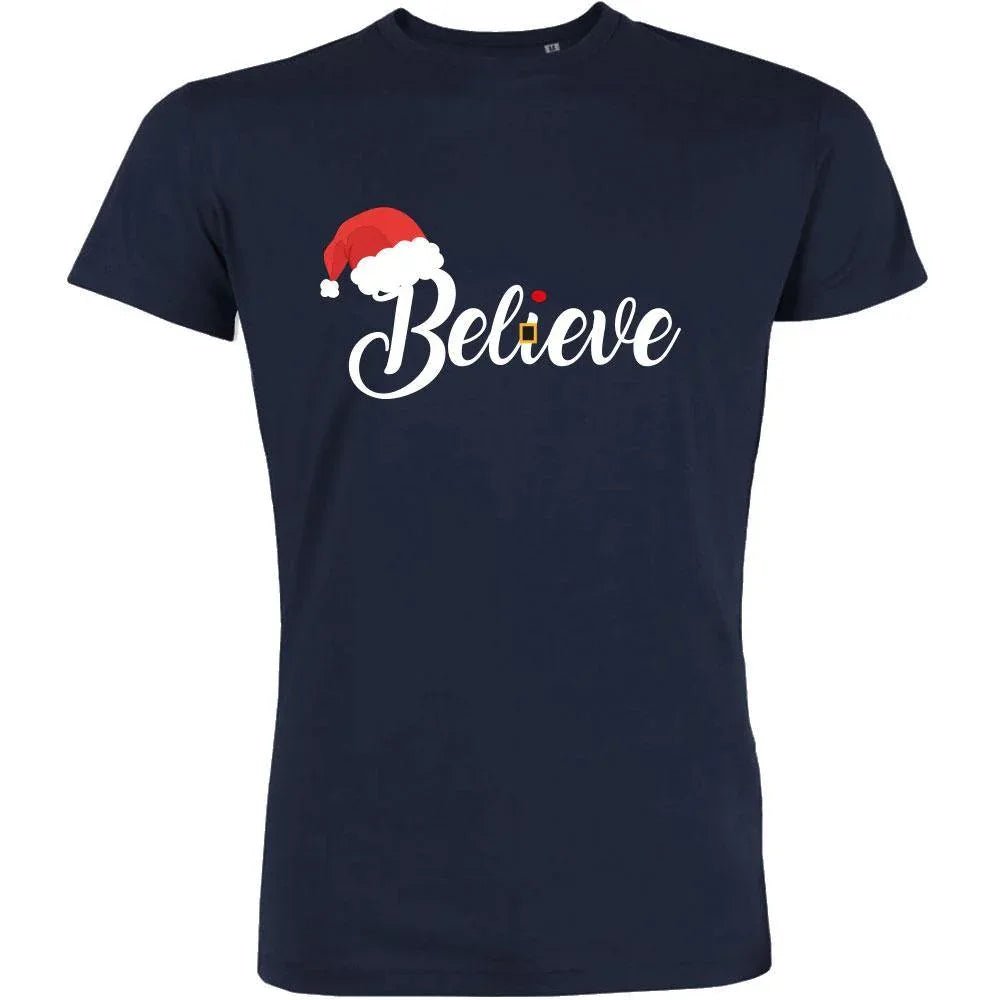 Believe Men's Organic Tee - Create Marketplace