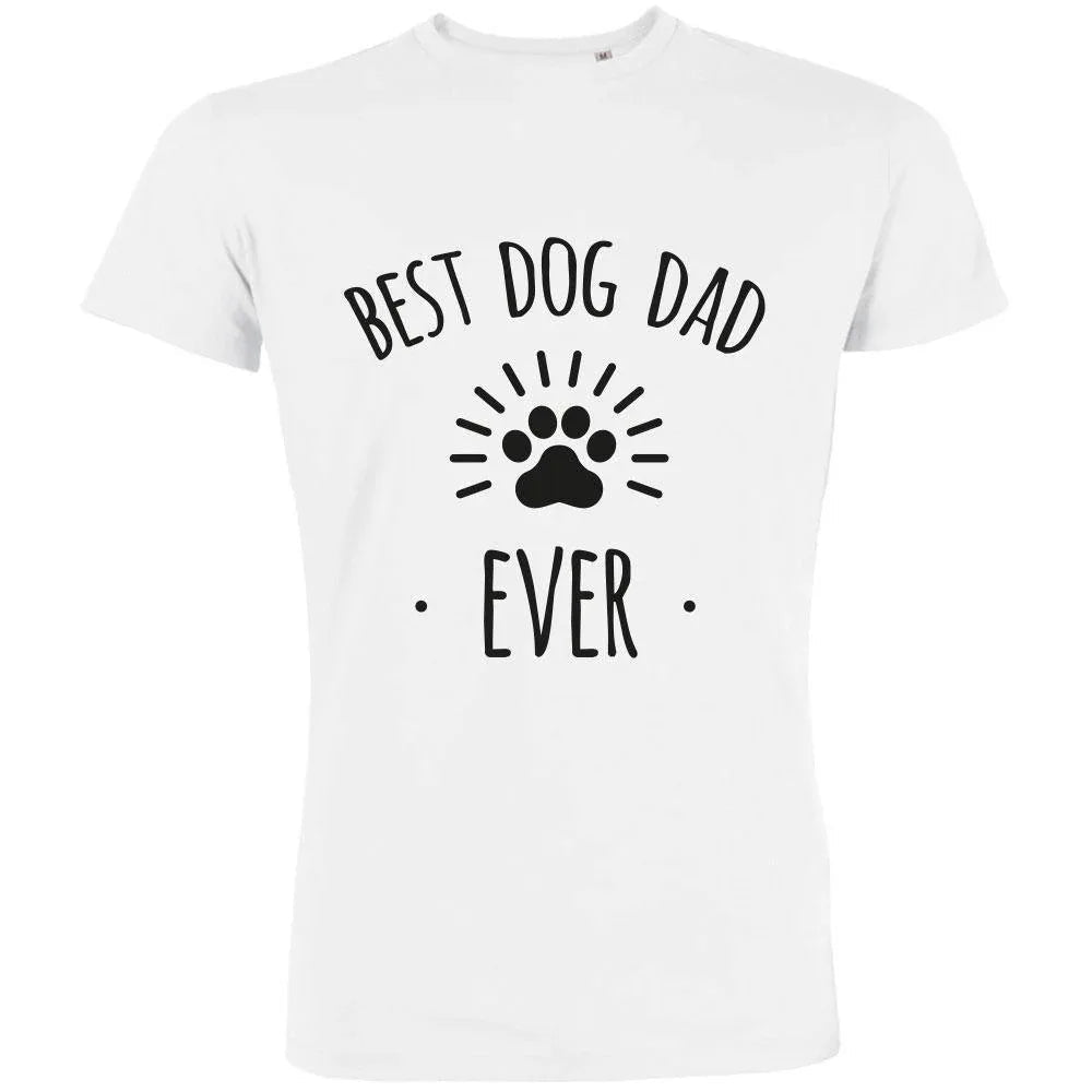 Best Dog Dad Ever Men's Organic Tee - Create Marketplace