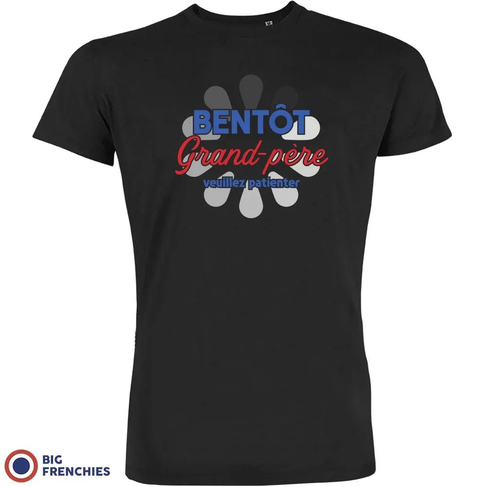 Bientôt Grand-père Veuillez Patienter Men's Organic Tee - Create Marketplace