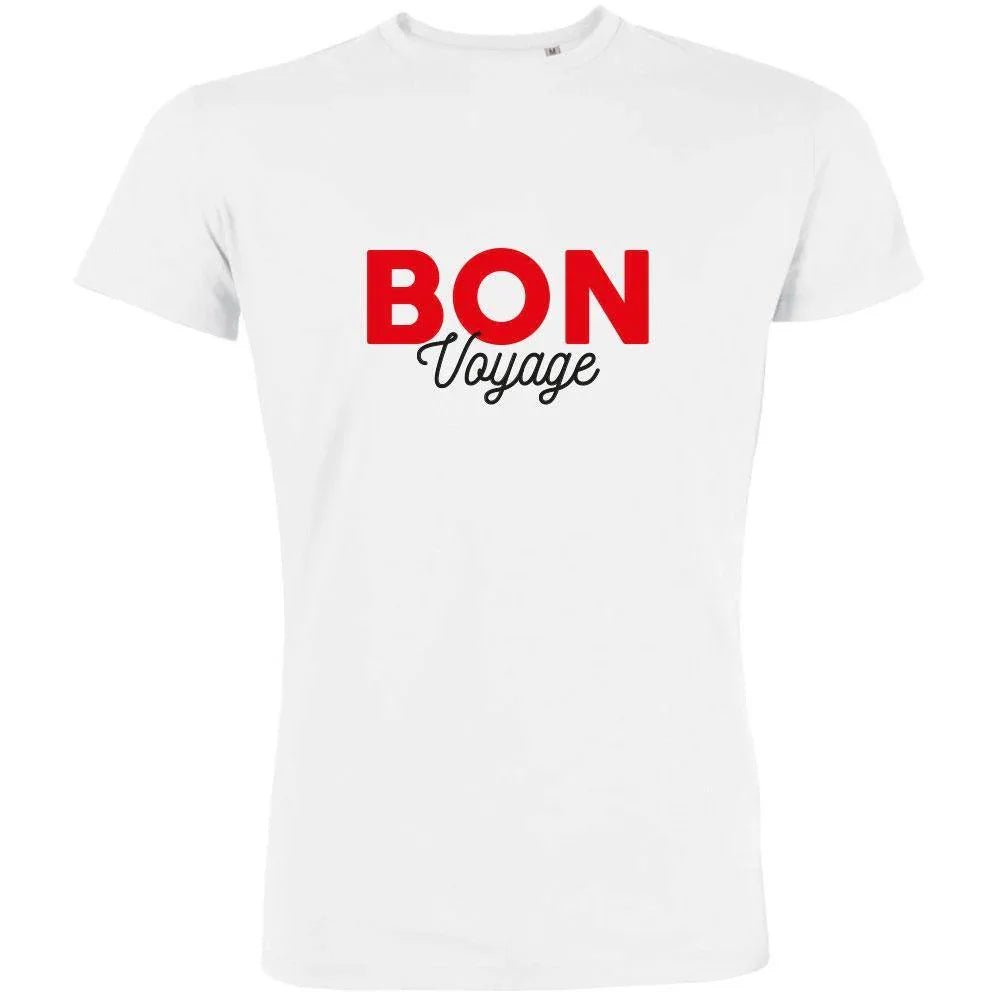 Bon Voyage Men's Organic Tee - Create Marketplace
