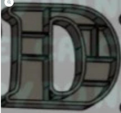 Bookshelf Letter - D - Create Marketplace