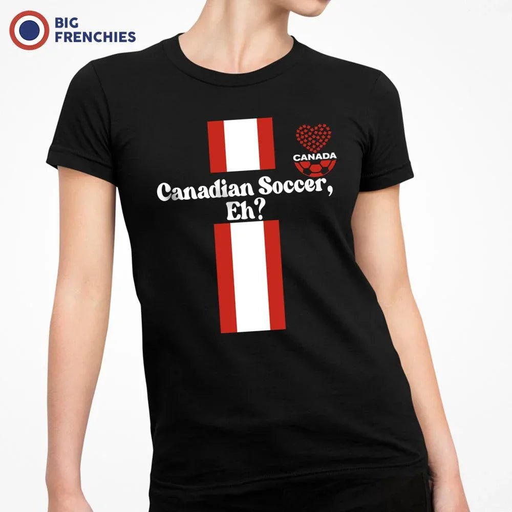 Canadian Soccer, Eh? Women's Organic Cotton Tee - Create Marketplace