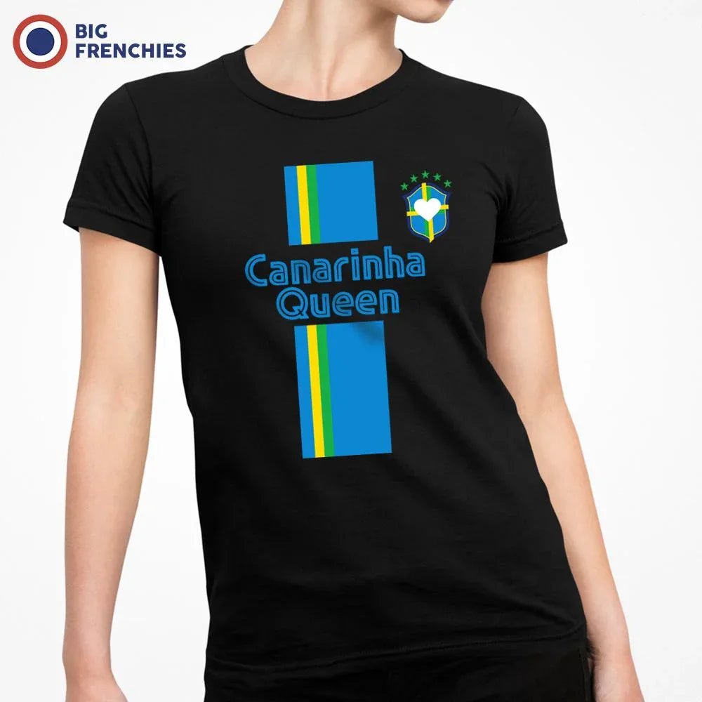 Canarinha Queen Women's Organic Cotton Tee - Create Marketplace