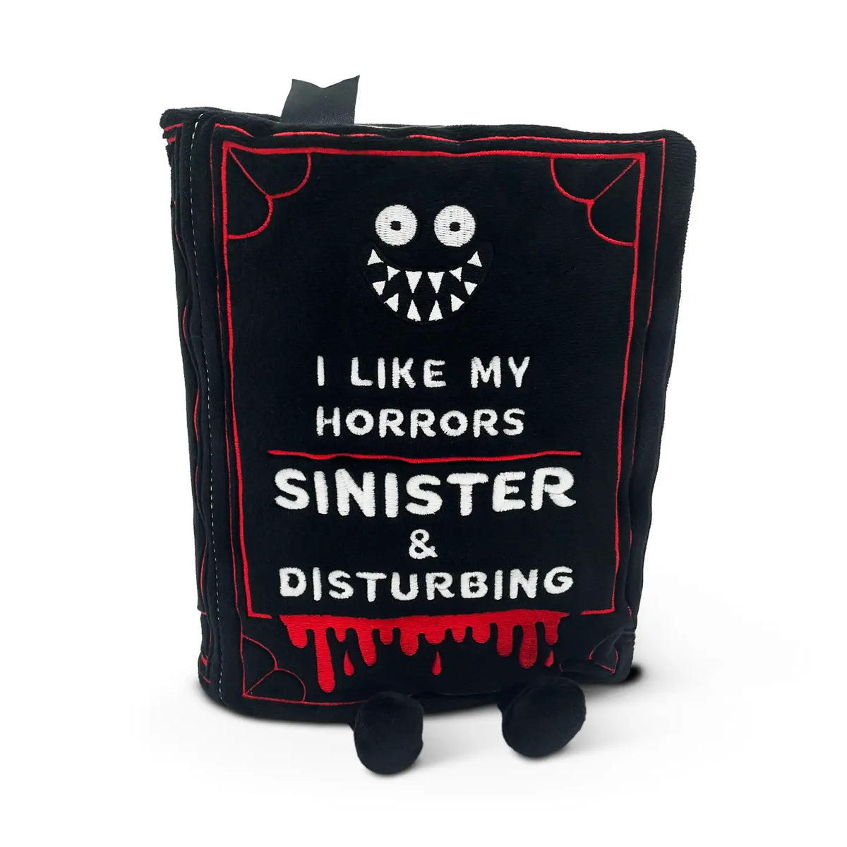 "I Like My Horrors Sinister & Disturbing" Horror Plushies