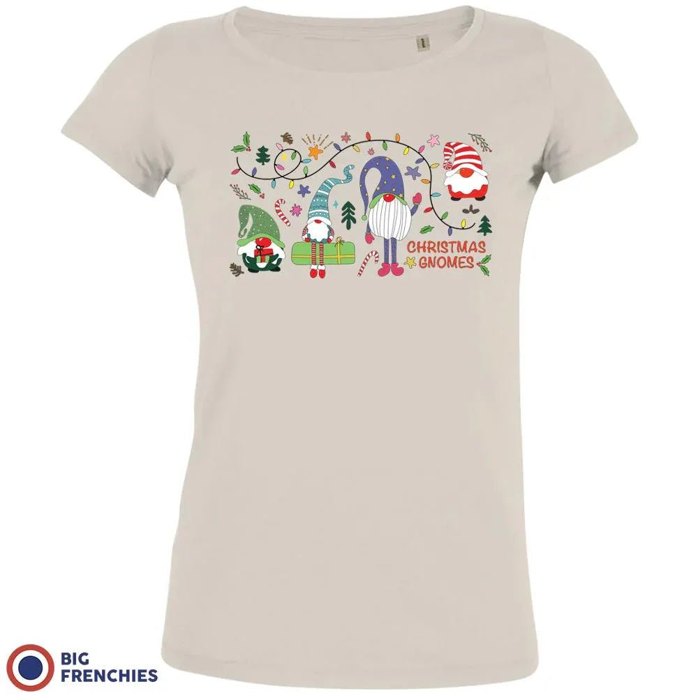 Christmas Gnomes Women's Organic Tee - Create Marketplace