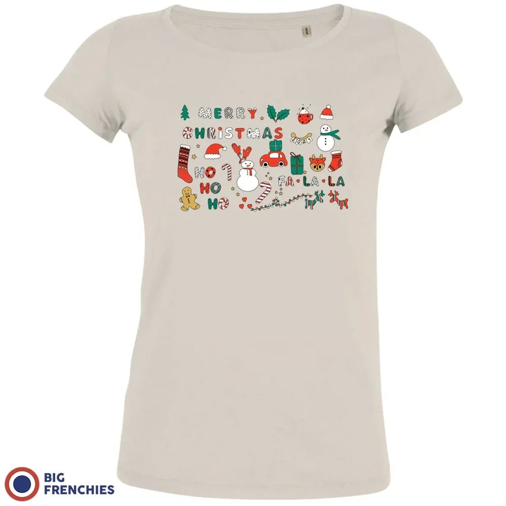 Christmas Ornaments Women's Organic Tee - Create Marketplace