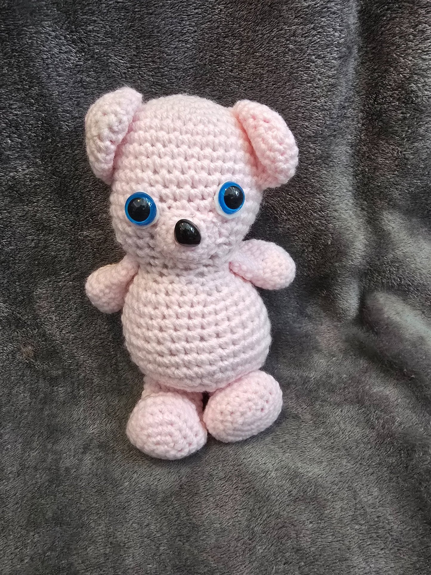 Crochet bear *Pink* - Create Marketplace