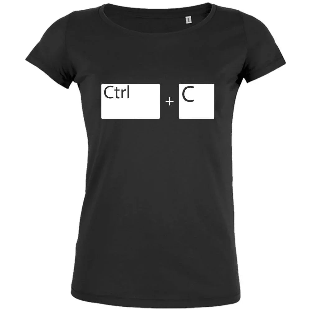 Ctrl+C Women's Organic Tee - Create Marketplace