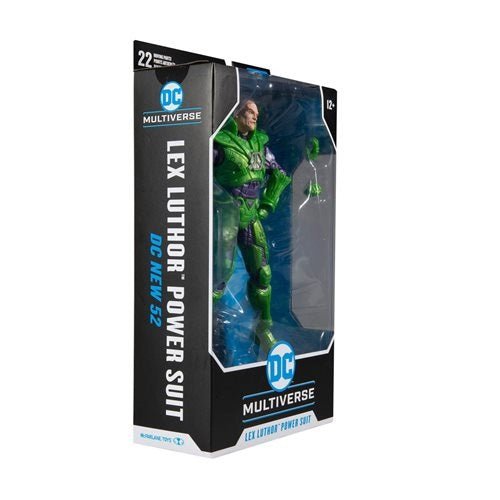 DC Multiverse Lex Luthor Green Power Suit DC New 52 - 7" Scale Action Figure - Create Marketplace
