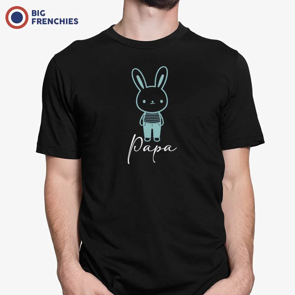 Easter Papa Lapin Men's Organic Cotton Tee - Create Marketplace