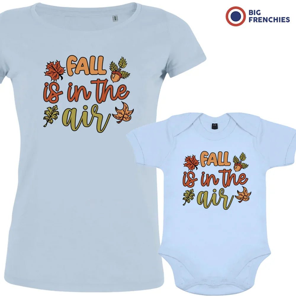Fall is In The Air Mom and Child Organic Cotton family Set (Set of 2) - Create Marketplace