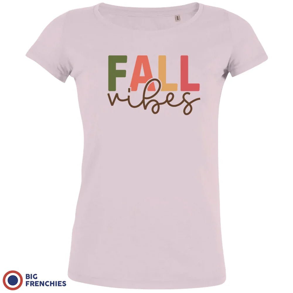 Fall Vibes Women's Organic Cotton Tee - Create Marketplace