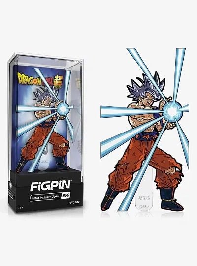 FiGPiN Dragon Ball Super Ultra Instinct Goku Enamel Pin - Create Marketplace
