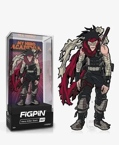 FiGPiN My Hero Academia Hero Killer Stain Enamel Pin - Create Marketplace