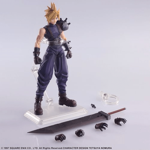Final Fantasy VII Cloud Strife Bring Arts Action Figure - Create Marketplace