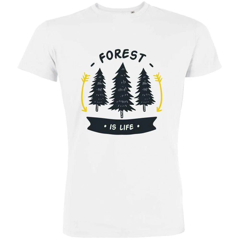 Forest Is Life Men's Organic Tee - Create Marketplace