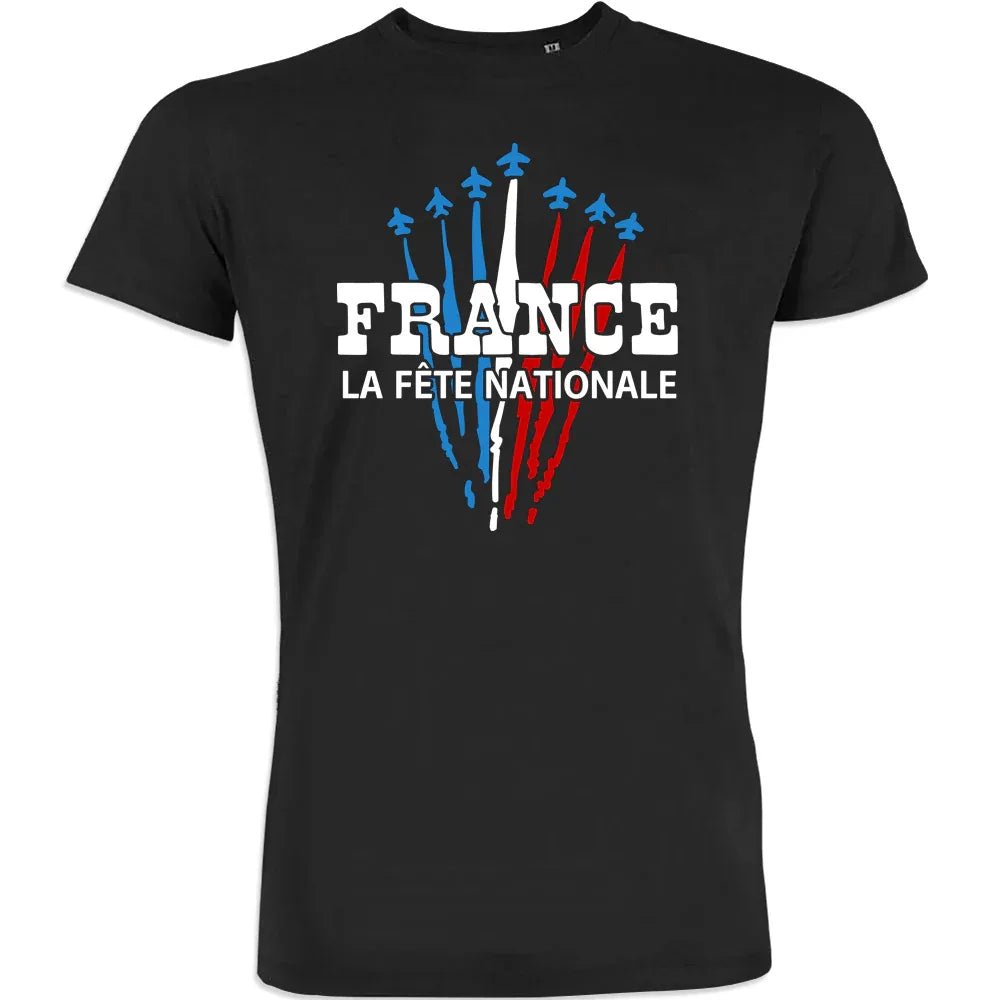 France La FΓͺte Nationale Men's Organic Cotton Tee - Create Marketplace