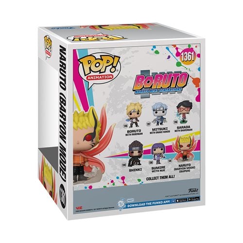 Funko POP! Animation: Naruto Baryon Mode GITD - AAA Exclusive - Create Marketplace