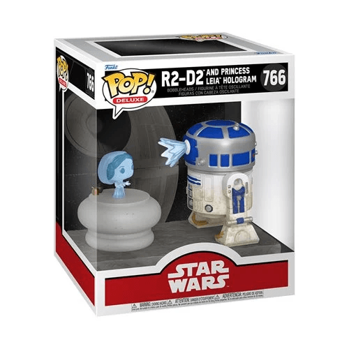 Funko POP Deluxe: Star Wars R2-D2 with Leia - Create Marketplace