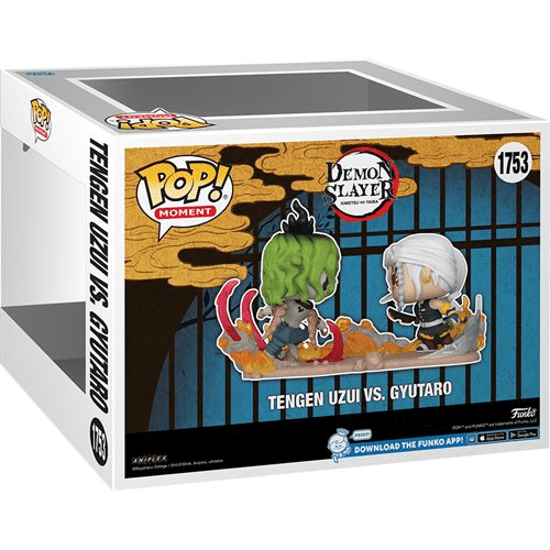 Funko Pop! Moment: Demon Slayer Tengen Uzui Vs. Gyutaro - Create Marketplace