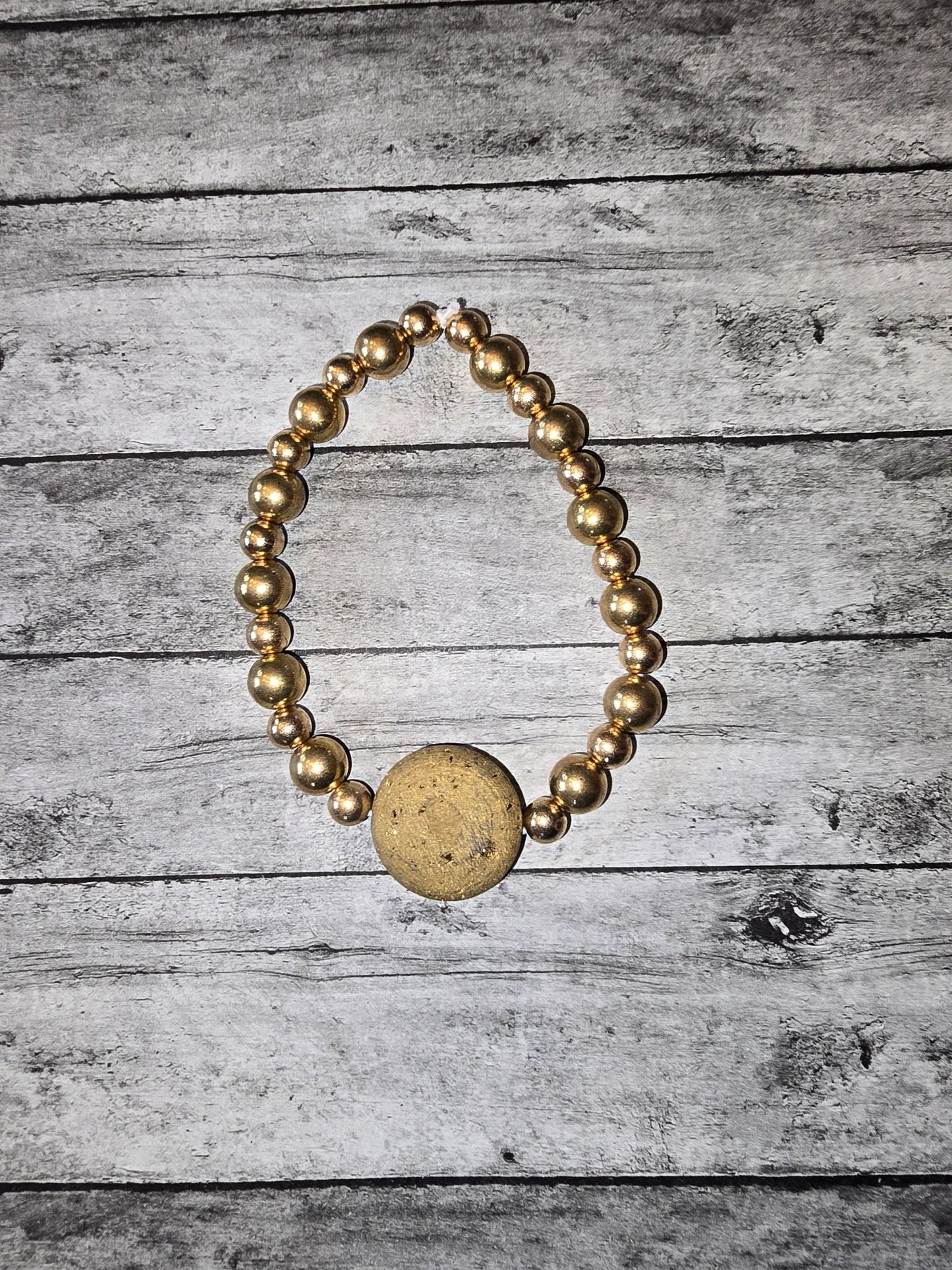 Gold bracelet - made by kid Sam - Create Marketplace