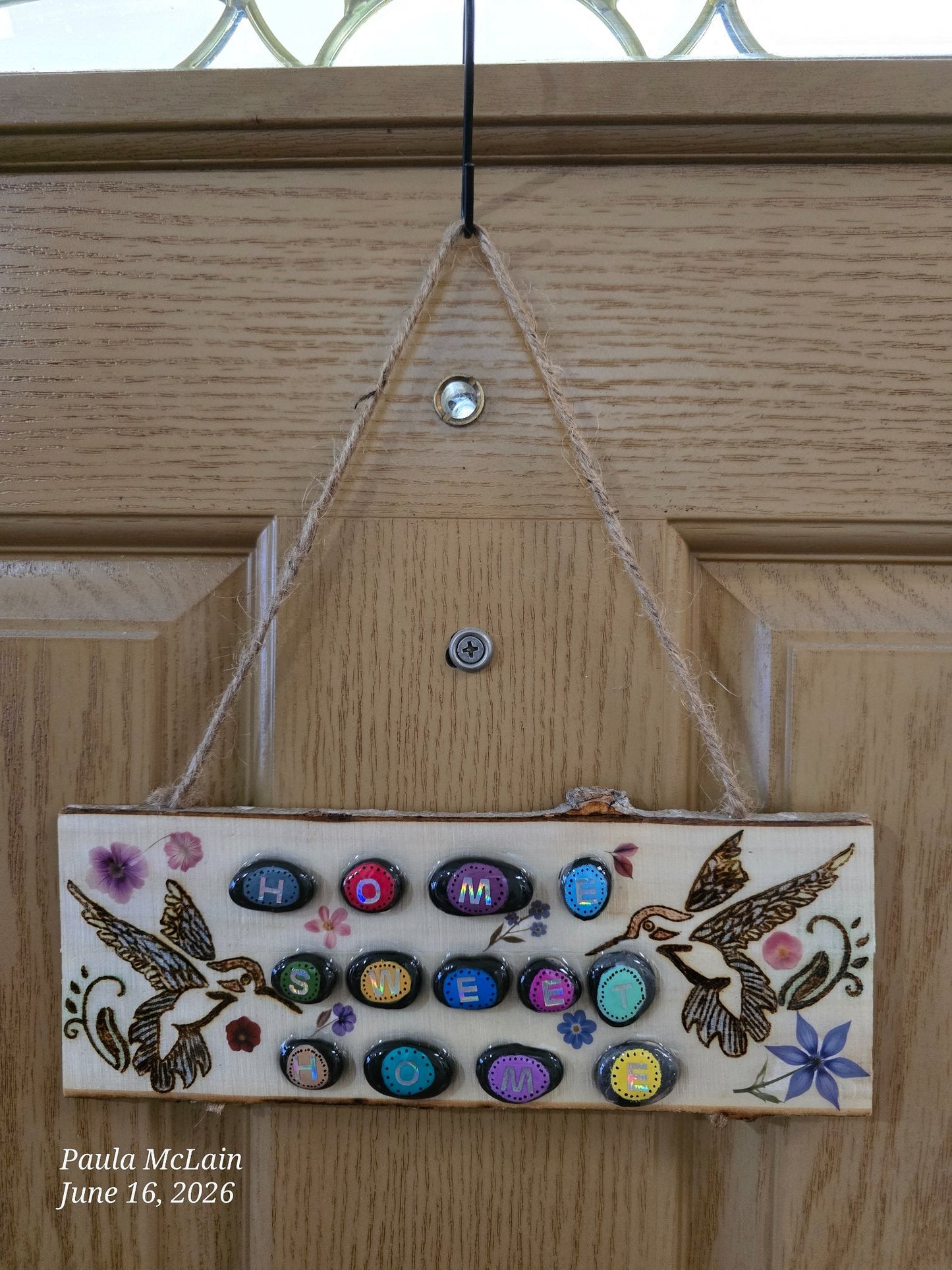 HANDMADE HOME SWEET HOME PLAQUE - Create Marketplace