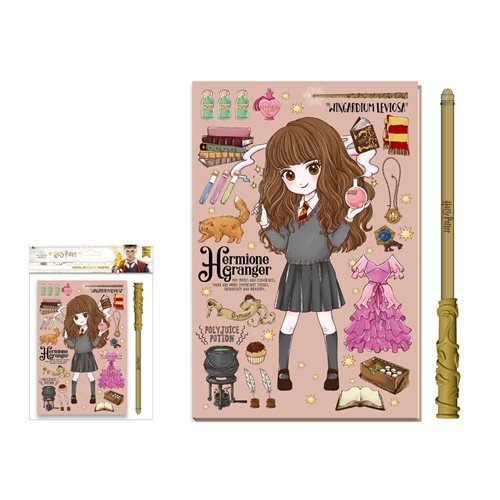 Harry Potter Hermione Granger Journal with Wand Pen - Create Marketplace