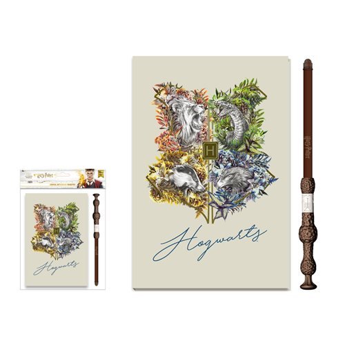 Harry Potter Professor Albus Dumbledore Journal with Wand Pen - Create Marketplace