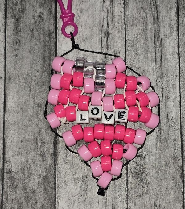 Heart keychain - made by kid Luke - Create Marketplace
