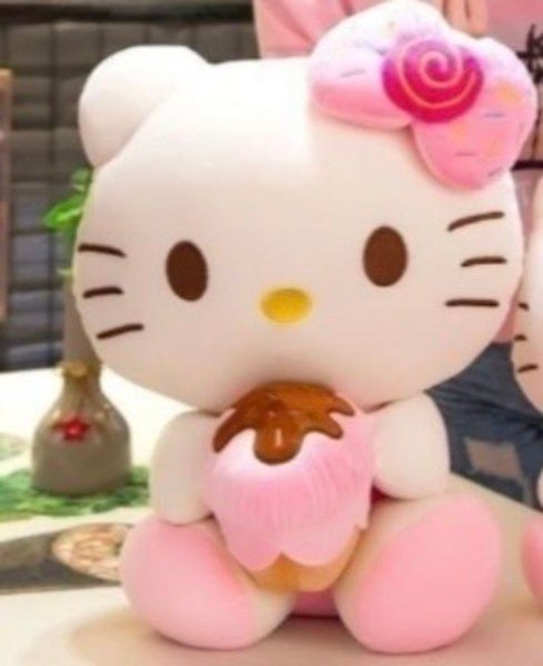 Hello Kitty Ice Cream cone plush toy - Create Marketplace