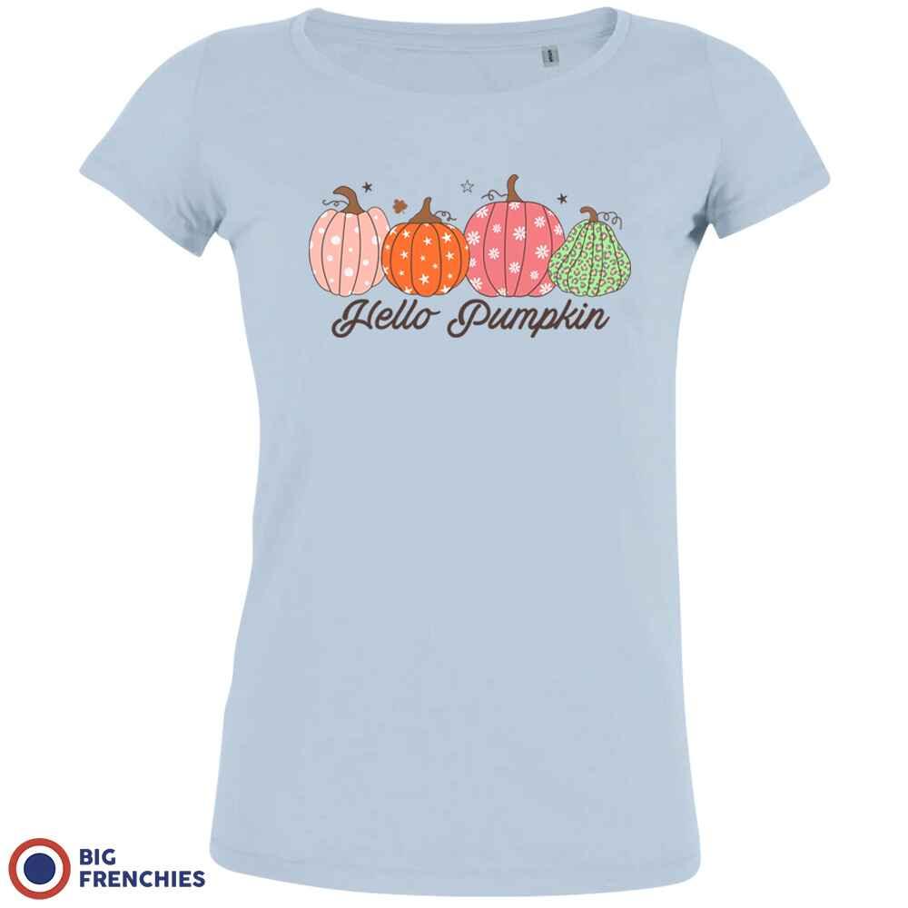 Hello Pumpkin Women's Organic Cotton Tee - Create Marketplace