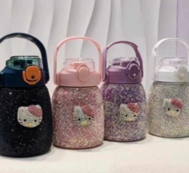 HK teal sparkling tumbler - Create Marketplace