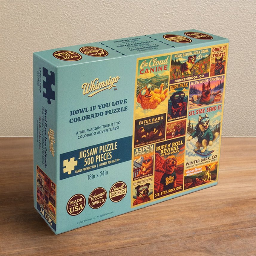 Howl If You Love Colorado Puzzle - Create Marketplace
