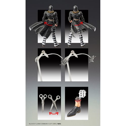 JoJo's Bizarre Risotto Nero Super Action Statue Chozokado Action Figure - Create Marketplace