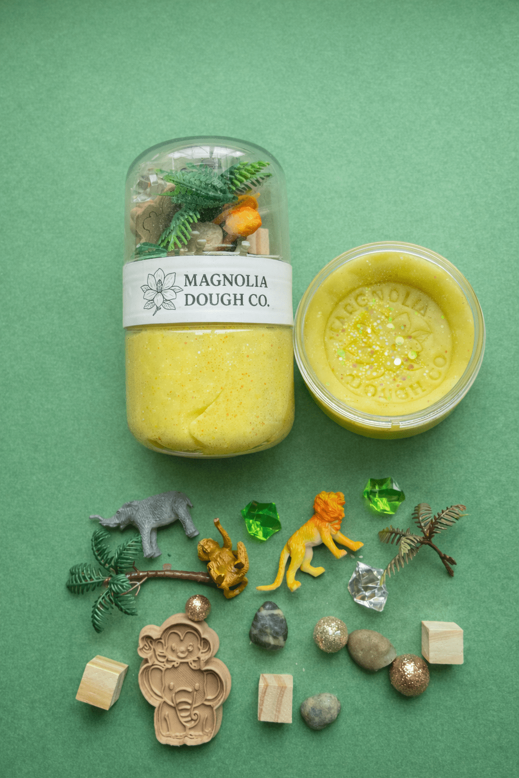Jungle Sensory Play Dough Jar - Create Marketplace
