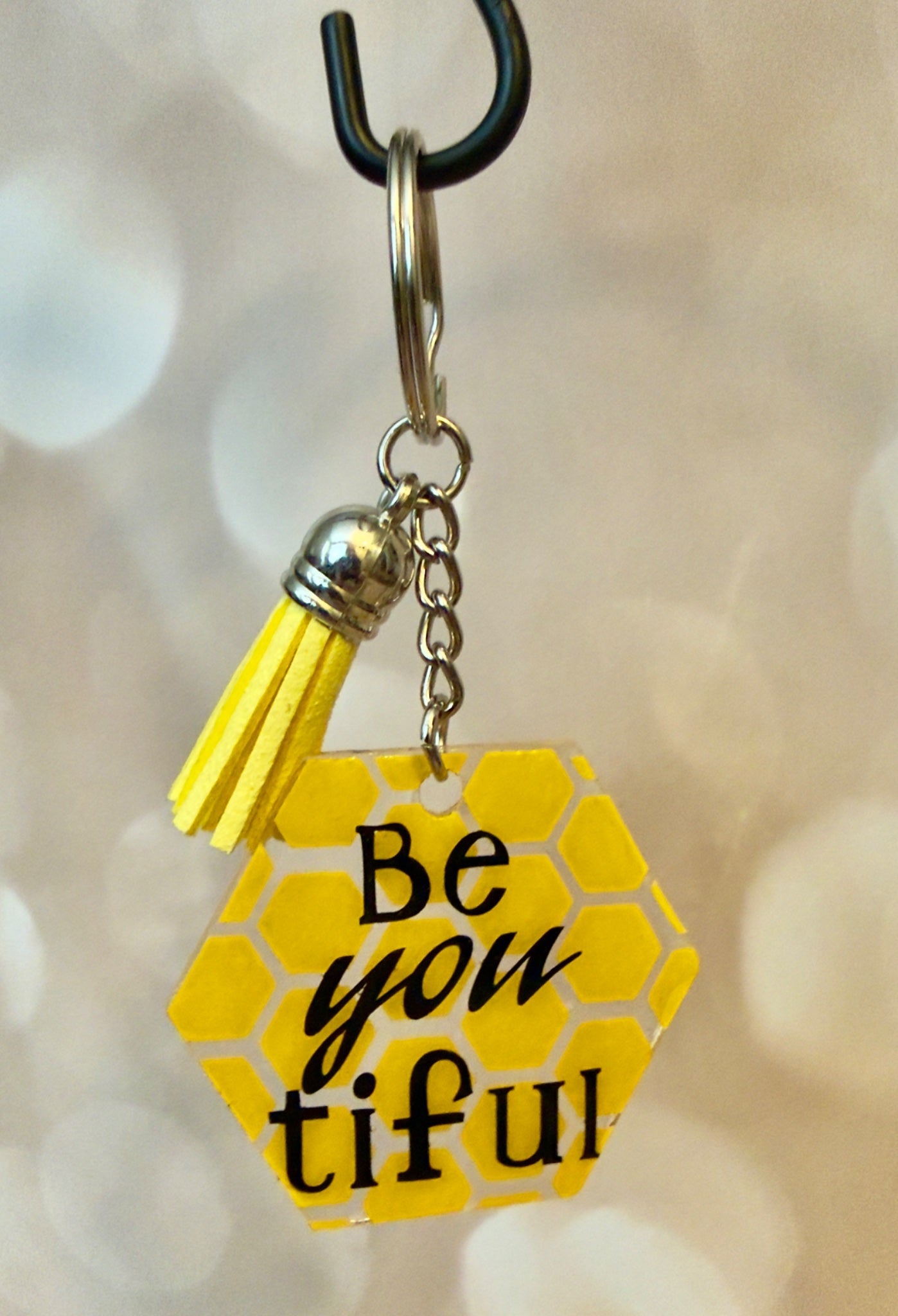 Keychaing (RE) - Be You Tiful - Create Marketplace