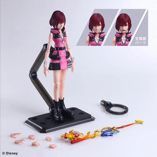 Kingdom Hearts III Kairi Play Arts Kai Action Figure - Create Marketplace