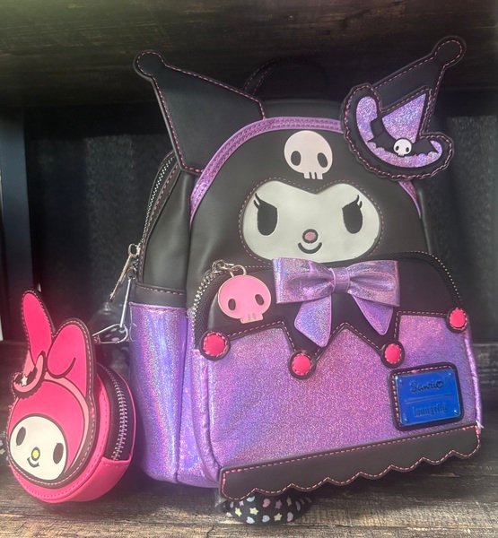 Kuromi/Melody wallet loungefly backpack - Create Marketplace
