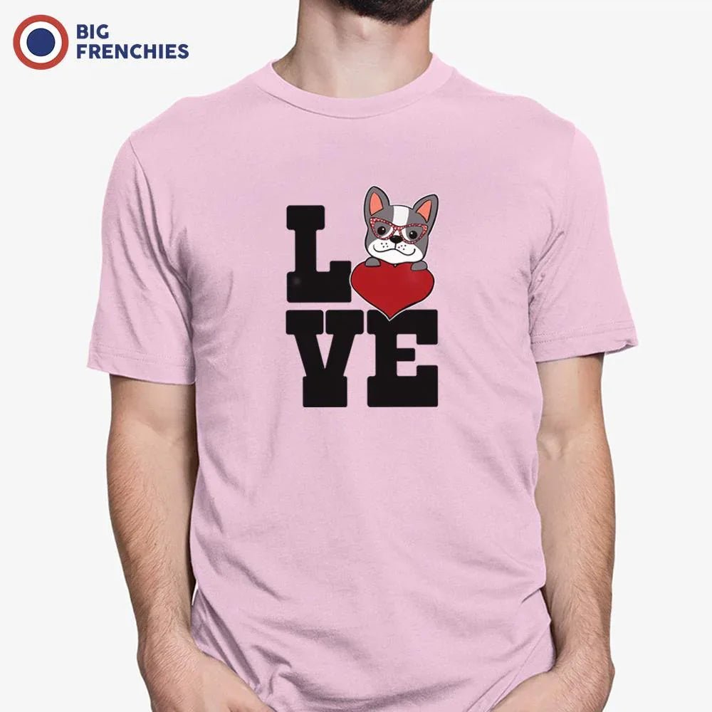 Love French Bulldog Men's Organic Cotton Tee - Create Marketplace