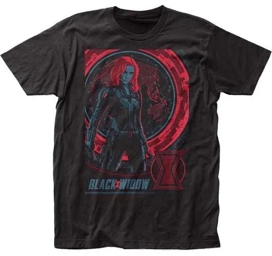 Marvel Comics Black Widow Movie Global Poster T-Shirt - Create Marketplace
