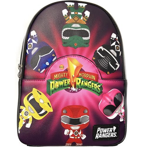 Mighty Morphin Power Rangers Character Print Funko Mini-Backpack - Create Marketplace