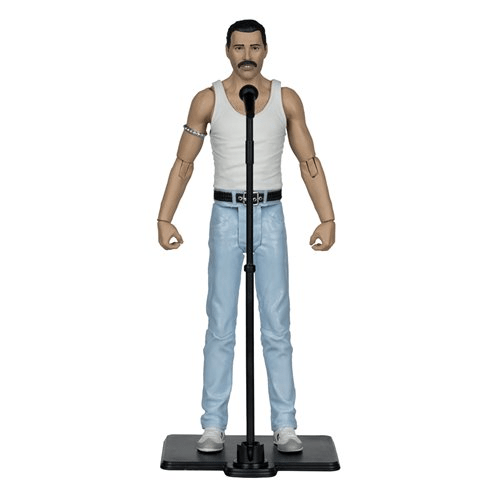 Music Maniacs Rock Wave 3 Queen Freddie Mercury 6" Scale Action Figure - Create Marketplace