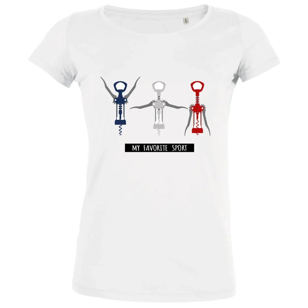My Favorite Sport Women's Organic Tee - Create Marketplace