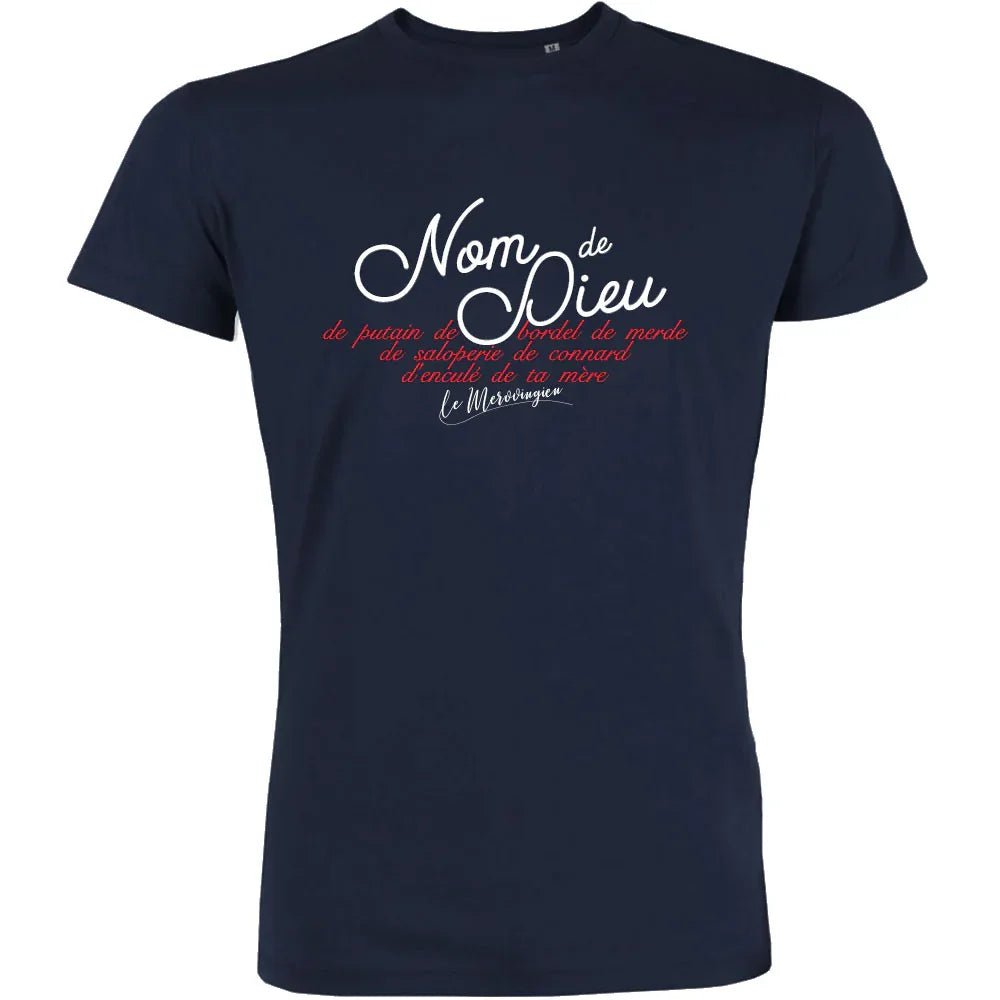 Nom De Dieu Men's Organic Tee - Create Marketplace