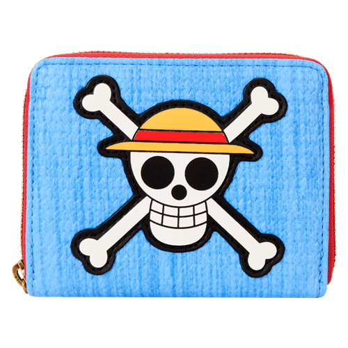 NYCC Limited Edition One Piece Luffy Jolly Roger Zip Around Wallet - Create Marketplace
