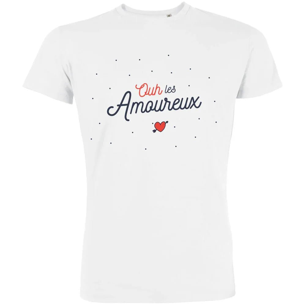 Ouh Les Amoureux Men's Organic Tee - Create Marketplace